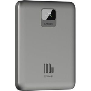 Canyon PB-2008, 20000 mAh, dark grey kép
