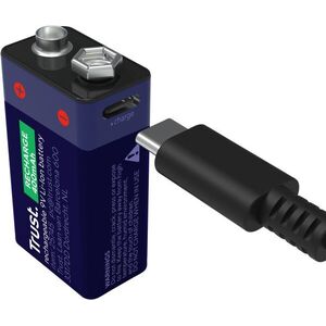 Trust USB-C Fast Charging, 9 V, Li-ion kép