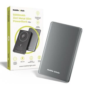 Mobile Origin 5000mAh 3in1 Metal Slim PowerBank PB4 kép