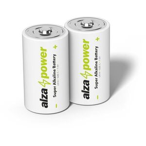 AlzaPower Super Alkaline LR14, C, 2 db kép