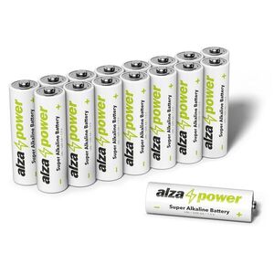 AlzaPower Super Alkaline LR6, AA, 16 db kép