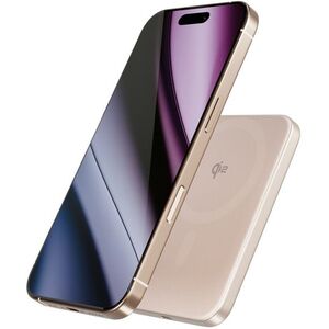 Epico UltraPack Qi2 Slim 5000mAh alumínium Mag+ vezeték nélküli powerbank EM51 – sivatagi titán kép
