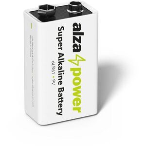 AlzaPower Super Alkaline 6LR61, 9V, 1 db kép