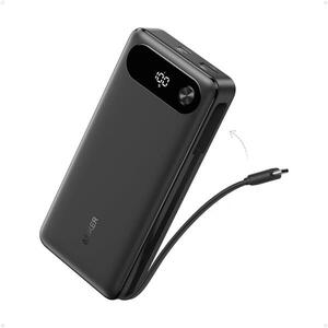 Anker Power Bank 20000mAh 87W Built-In USB-C Cable Black kép