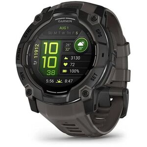 Garmin Instinct 3 50mm AMOLED, fekete + sötétszürke szíj kép
