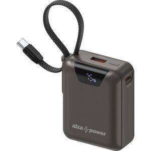 AlzaPower Urban 10000 mAh Power Delivery (22, 5 W) szürke kép