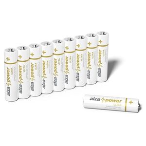 AlzaPower Ultra Alkaline LR03 (AAA) 10db ökocsomagban kép