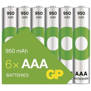 GP ReCyko 950 tölthető AAA elem (HR03), 6 db kép