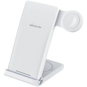 Nillkin PowerTrio 3 az 1-ben vezeték nélküli töltő Apple Watch-hoz Whie (MFI) kép