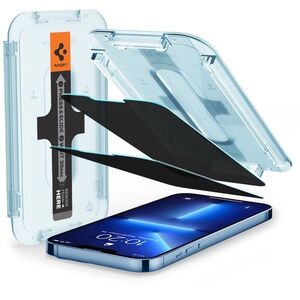 Spigen Glass tR EZ Fit 2 Pack Privacy Sensor Open iPhone 14 Plus/13 Pro Max üvegfólia kép