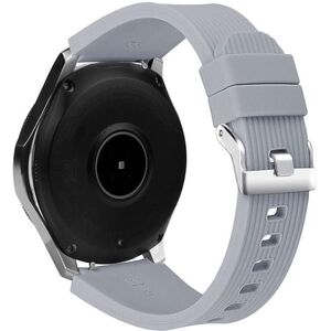 Eternico Elegance Vertical Grain Silver Buckle universal Quick Release 22mm - szürke kép