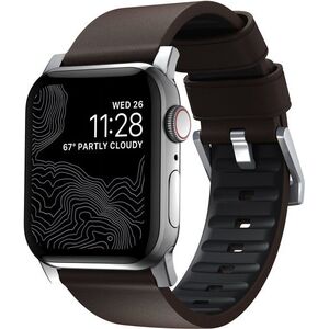 Nomad Active Strap Pro Brown/Silver Apple Watch 6/SE/5/4/3/2/1 42/44/45/Ultra 49mm kép
