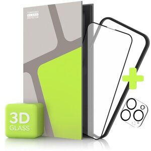 Tempered Glass Protector az iPhone 14 Próhoz, 3D Glass + kameravédő (Case Friendly) kép