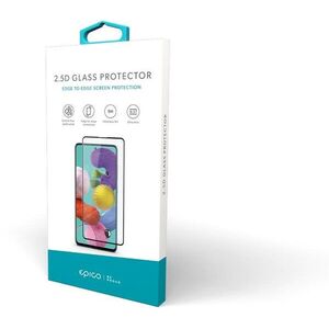 Epico POCO M4 5G 2.5D üvegfólia - fekete kép