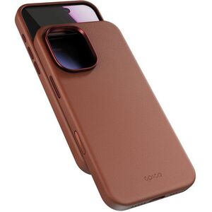 Epico Mag+ iPhone 17 barna bőrtok kép