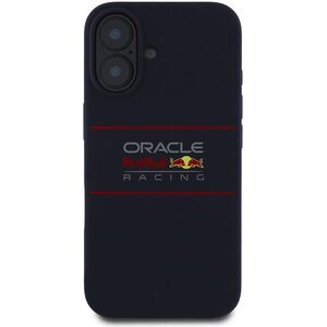 Red Bull Horizontal Logo iPhone 16 Plus MagSafe tengerészkék szilikon tok kép