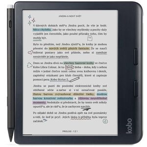 Kobo Libra Colour Black & stylus bundle kép