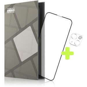 Tempered Glass Protector iPhone 13 üvegfólia + kamera védő fólia - keret, Case Friendly kép