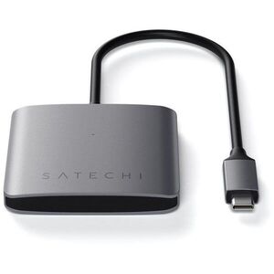 Satechi 4-PORT USB-C Hub (4xUSB-C up to 5 Gbps) - Space Grey kép
