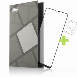 Tempered Glass Protector POCO X4 GT üvegfólia - fekete keret + kamera védő fólia kép