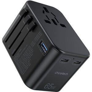 ChoeTech PD65W 2C+A Travel Travel Wall Charger kép