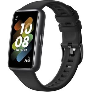 FIXED Silicone Strap Huawei Band 7 - fekete kép