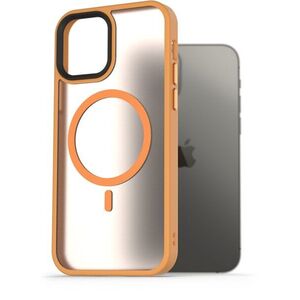AlzaGuard Matte Case iPhone 12 / 12 Pro MagSafe sárga tok kép
