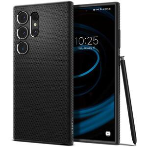 Spigen Liquid Air Matte Black Samsung Galaxy S24 Ultra tok kép