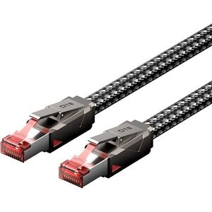 Vention Cat8 SFTP Gaming Patch Cable 3M Gray Zinc Alloy Type kép