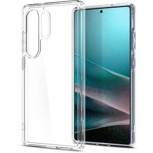 Spigen Ultra Hybrid Crystal Clear Samsung Galaxy S 2025 Ultra tok kép