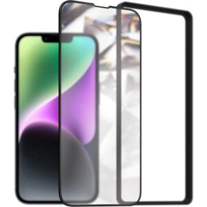 AlzaGuard DiamondShield Glass iPhone 13 / 13 Pro / 14 / 16e / 17e 3D üvegfólia + telepítőkeret kép