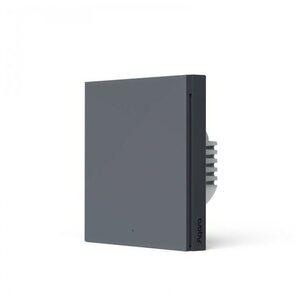 AQARA Smart Wall Switch H1 (No Neutral, Single Rocker), szürke kép