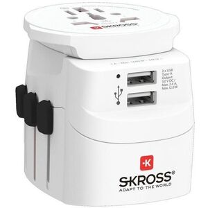 SKROSS PRO Light USB World, más konektorhoz való adaptert is kép