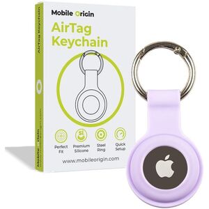 Mobile Origin Airtag KeyChain, purple kép