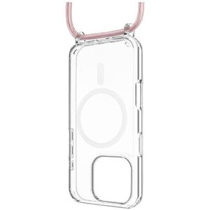 FIXED MagPure Neck Apple iPhone 16 Pro tok rózsaszín nyakpánttal kép