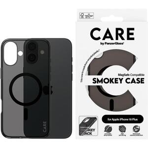PanzerGlass CARE tok Apple iPhone 16 Plus MagSafe Smokey füstszínű/fekete kép
