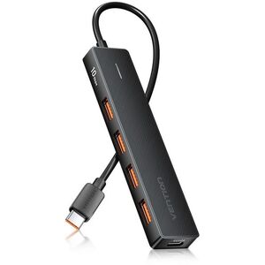 Vention 5-in-1 USB-C to USB-C / 4× USB 3.2 Gen 2 10G Hub, 0, 15 m, fekete kép