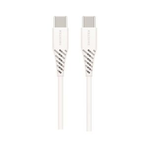 Swissten USB-C to USB-C 100W, 5A, fehér kép