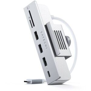 Satechi USB-C Clamp Hub iMac 24inch (2021) / (1x USB-C up to 5 Gbps, 3x USB-A 3.0 up to 5 Gbps, inc. kép