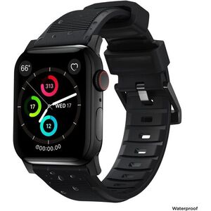Nomad Rugged Strap Black/Black Apple Watch 6/SE/5/4/3/2/1 42/44/45/Ultra 49mm kép