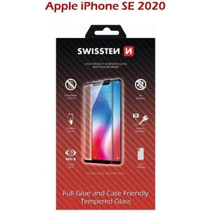 Swissten Case Friendly iPhone SE 2020 készülékhez, fekete kép