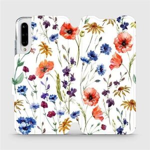 Mobiwear Xiaomi Mi A3 flip tok - MP04S, mezei virágok kép