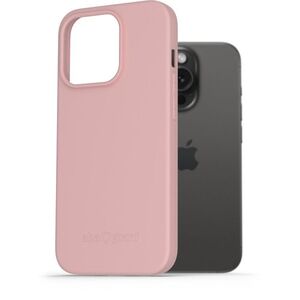 AlzaGuard Matte iPhone 15 Pro rózsaszín TPU tok kép