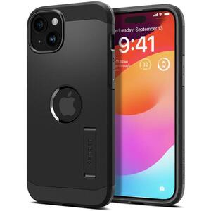 Spigen Tough Armor iPhone 15 - fekete MagSafe tok kép