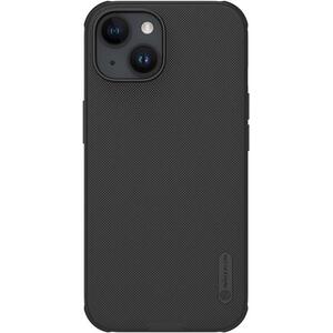 Nillkin Super Frosted PRO Apple iPhone 15 fekete hátlap tok - logó kivágás nélkül kép
