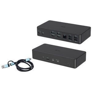 i-tec USB 3.0/USB-C/Thunderbolt 3 Professional Dual 4K Display Docking Station Gen2, PD 100W kép