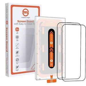 Mobile Origin Orange Screen Guard iPhone 15 Plus üvegfólia + applikátor - 2db kép