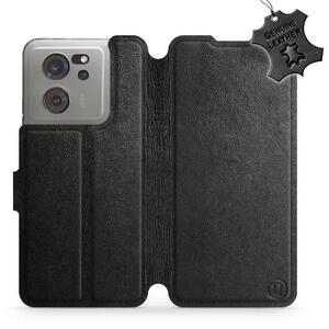 Mobiwear Xiaomi 13T / 13T Pro fekete bőr flip tok - L_BLS kép