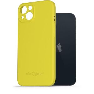 AlzaGuard Matte iPhone 13 sárga TPU tok kép