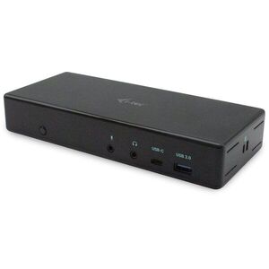 i-tec USB-C Quattro Display Docking Station, Power Delivery 85W + hálózati adapter kép